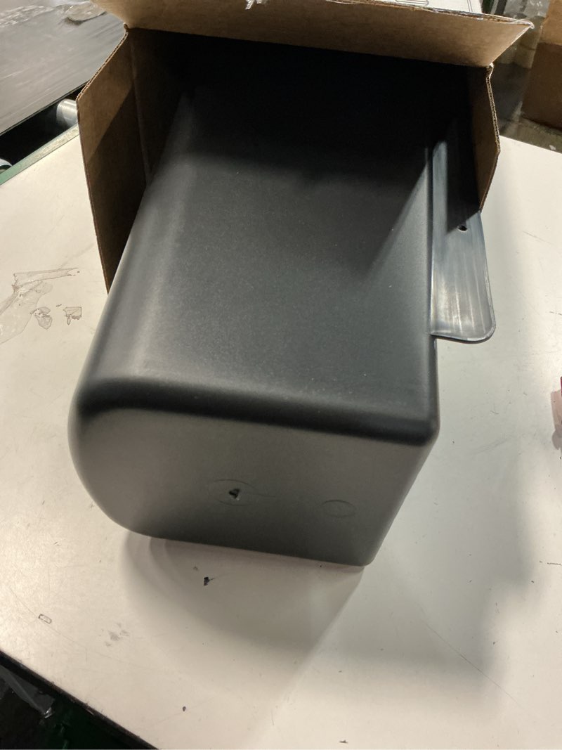 Condition photo showing Good Condition for Architectural Mailboxes Parsons Medium Capacity, Plastic Post Mount Mailbox, Black