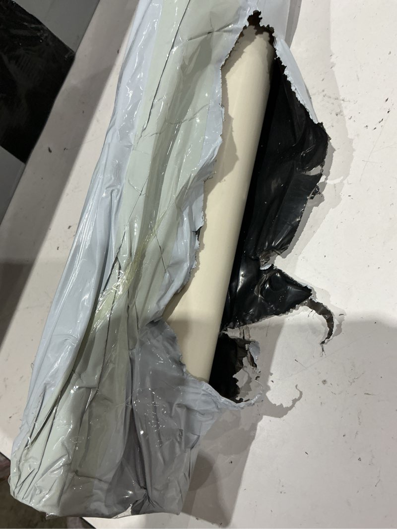 Condition photo showing As Is for 3pcs 1.8\" x 2\" pvc pipe 20\" plastic rigid tubing round high impact drain pipe, [for greenhouse garden home hvac plumbing] - 45.2x50mm / white 1.8\" x 2\" x 20\"     (3)