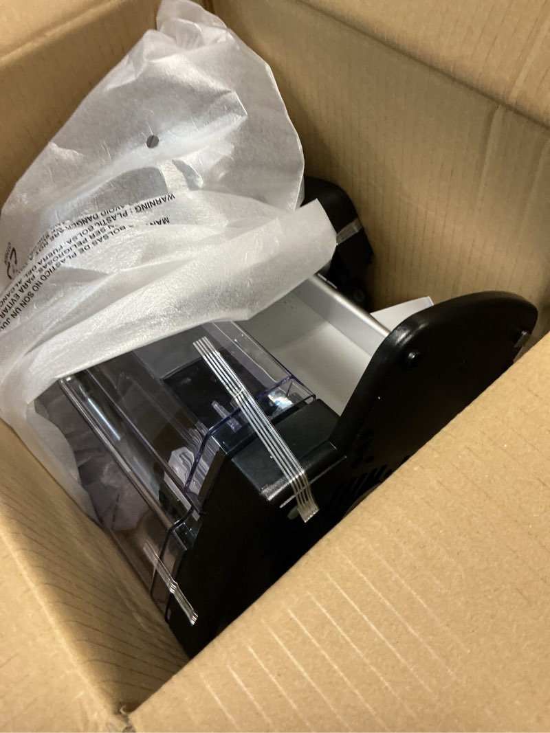 Condition photo showing As Is for keurig k-elite single serve k-cup pod coffee maker, with strength and temperature control, iced coffee capability, 8 to 12oz brew size, programmable, brushed slate