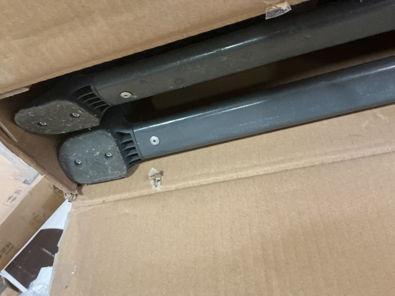 Condition photo showing As Is for Boon Pivot Toddler Tower - Folding Toddler Step Stool for Bathroom Sink or Kitchen Countertop - Step Stool for Toddlers with CPC Certification - Gray - Ages 18 Months to 4 Years Gray Pivot