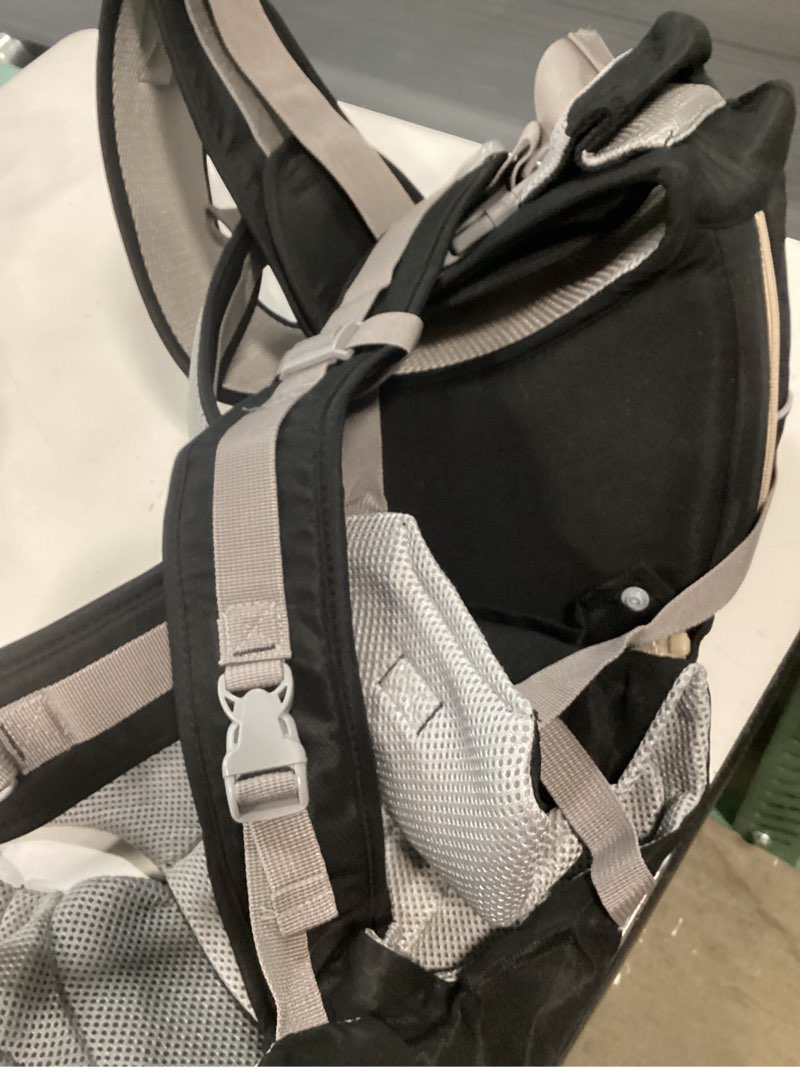 Condition photo showing Good Condition for baby carrier newborn to toddler (0–36 months, 7–36 lbs) – infant carrier with hip seat & wrap | mesh front -facing backpack for mom & dad | shower gift