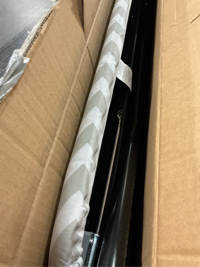 Condition photo showing Good Condition for Amazon Basics Full-Size Ironing Board - 4-Leg Fold-Up, Chevron Removable Cover, 60"L x 14"W x 38"H