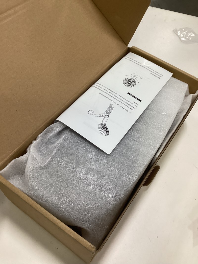 Condition photo showing New/Like New for ORB High Pressure Shower Head with Handheld - Multifunctional High Flow Rain Showerhead with Extra 60" Long Hose and Adjustable Overhead Holder - Es la mejor regaderas para ducha (Oil Rubbed Bronze) 5 Modes Oil Rubbed Bronze