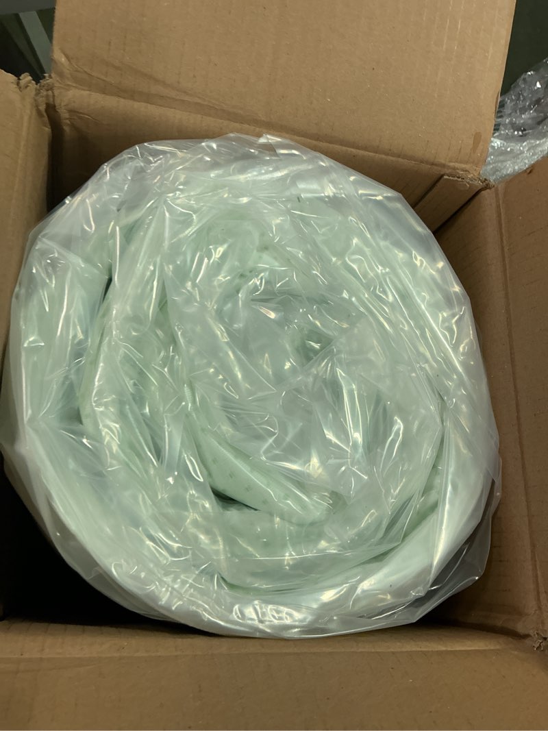 Condition photo showing New/Like New for ZINUS 8 Inch Twin Green Tea Memory Foam Mattress [New Version], Fiberglass free, Medium Firm Feel, Zoned Pressure Relief, Certified Safe Foams & Fabric, Mattress in A Box White Twin 8" New Small Box