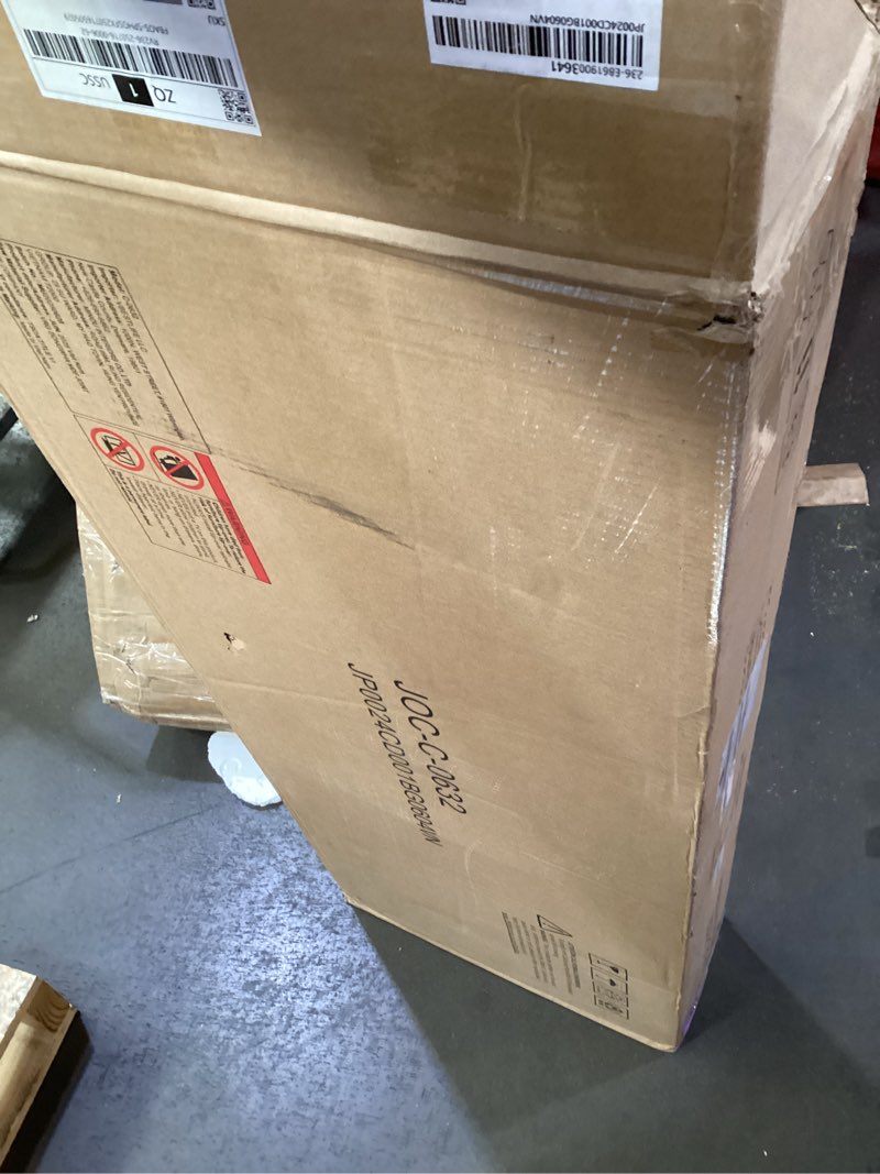 Condition photo showing New/Like New for Black 5 Drawer Dresser for Bedroom, 15" D x 23.7" W x 40.4" H in Simply Chest of Drawers, Wood Storage Dresser with Drawers for Living Room Hallway Entryway, Black