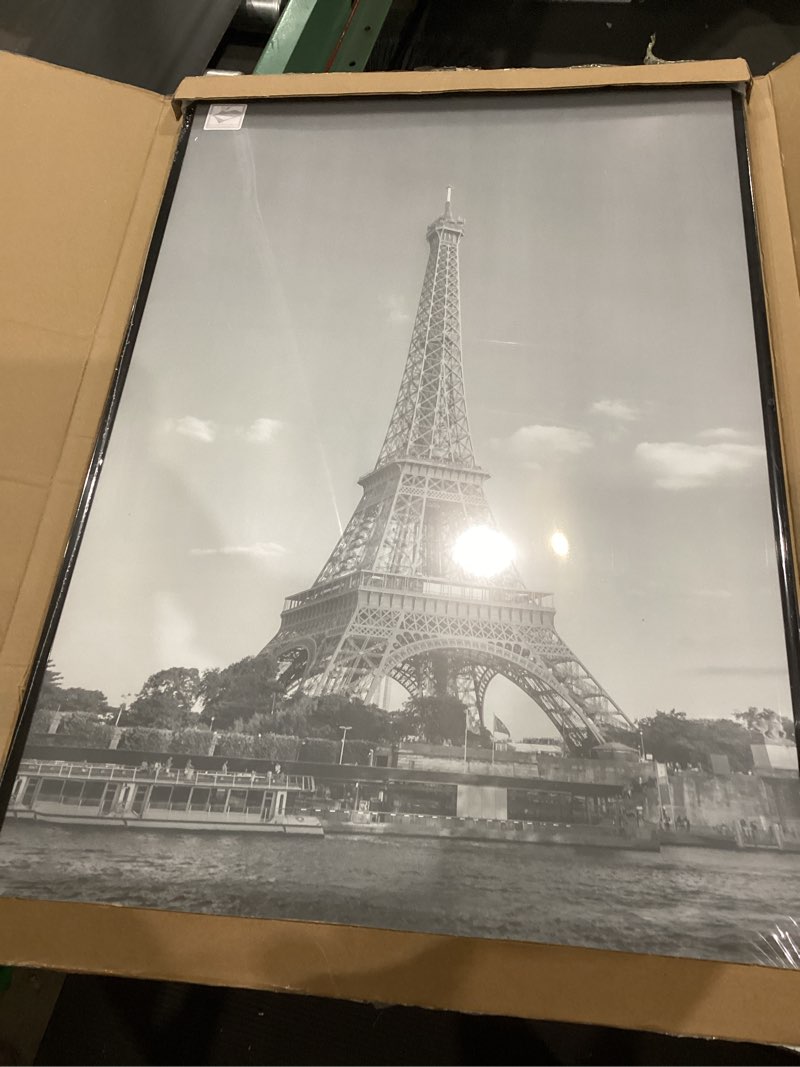Condition photo showing Good Condition for upsimples 22.375 x 34 poster frame black 3 pack, scratch-proof picture frames 22.375 x 34 for photo gallery - slide-in strips, horizontal or vertical wall mounting black 22.375x34