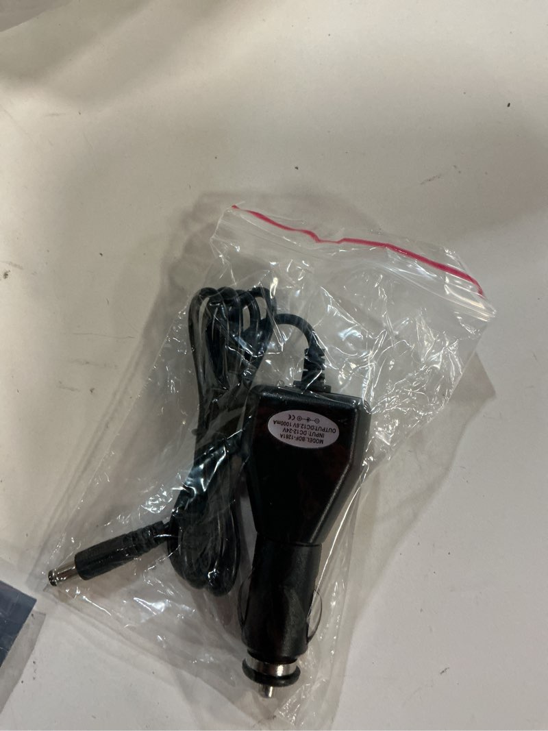 Condition photo showing Good Condition for talentcell 12v lithium battery pack car charger, 12.6v/1a dc 5.5mm x 2.1mm car charger adapter for 3s 12v rechargeable li-ion batteries, black