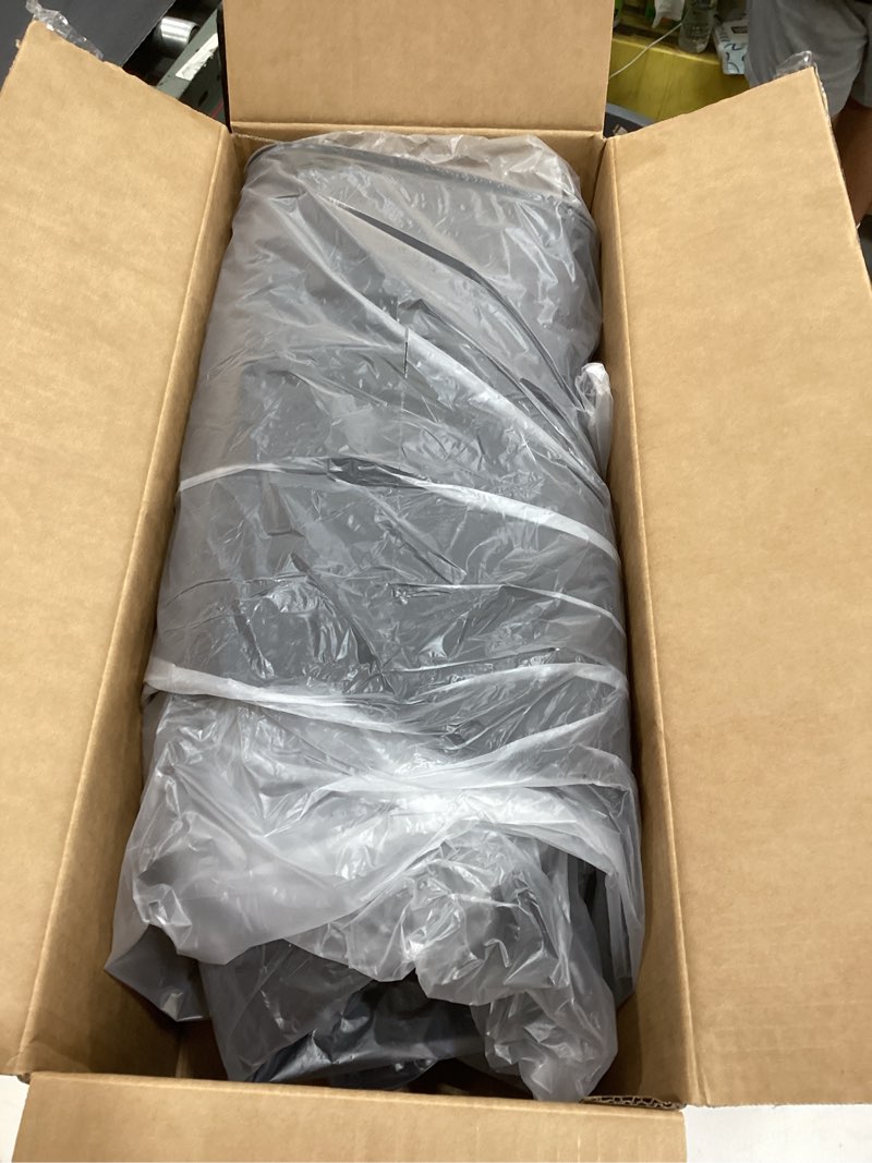 Condition photo showing Good Condition for luckeasy rear trunk side protective cover for tesla model y juniper 2026 2025 new 5 seat standard & premium & performance trunk left & right panel protection tpe velcro stick cargo mat black