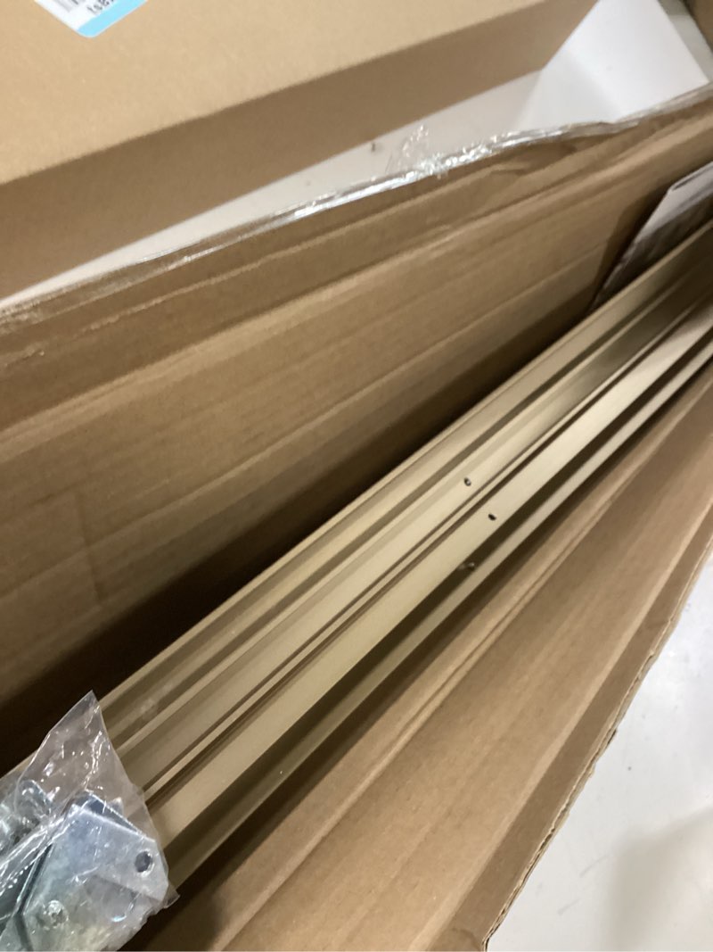 Condition photo showing Good Condition for 1.5” Deep Frame for 24x30 Canvas Paintings, DIY Metal Floating Frame with 1.5” Deep for Artists Designers Landscape Portrait Artwork, Modern Home Office Wall Decor (Bronze) 24x30" Bronze