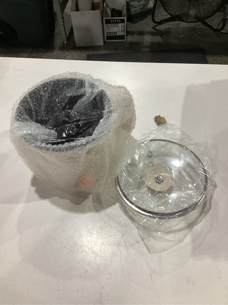 Condition photo showing New/Like New for stariver 1.5l electric pot, mini portable ramen cooker?non-stick coating | noodle cooker, overheat & boil-dry protection, easy clean, perfect for soup, oatmeal & more, ideal for dorm, office & travel