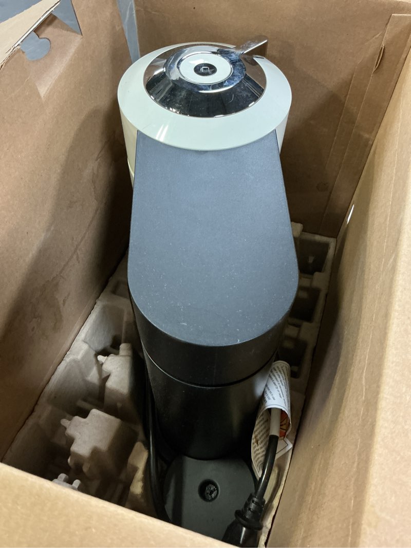 Condition photo showing As Is for Nespresso Vertuo Next Coffee and Espresso Maker by De'Longhi, White Machine Only White