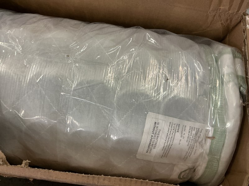 Condition photo showing New/Like New for Queen Mattress?12 Inch Queen Size Mattress in a Box,Medium Firm,Memory Foam Hybrid Mattress?with Individual Pocket Spring for Motion Isolation & Silent Sleep & Pressure Relief, CertiPUR-US Certified