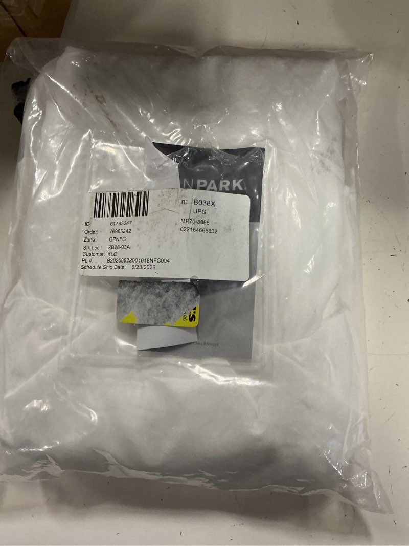 Condition photo showing New/Like New for madison park grace extra long ruffle shower curtain, 72"x 84", white