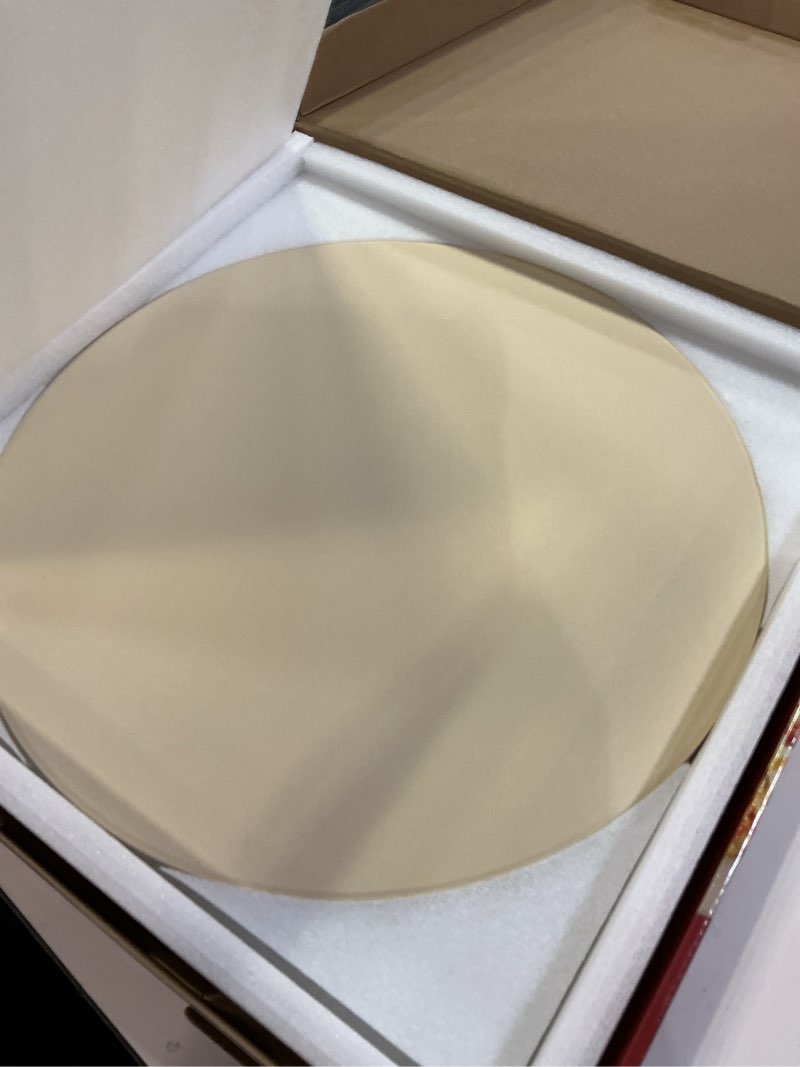 Condition photo showing Good Condition for Old Stone Round Pizza Stone, 16-Inch 16 inch Stone