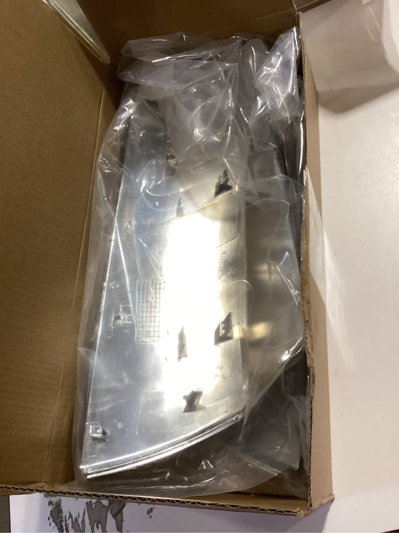 Condition photo showing As Is for Osompar Chrome Outer Rear View Mirror Cover Cap Front Driver Passeger Side for Toyota Tundra 2007-2021 Toyota Sequoia