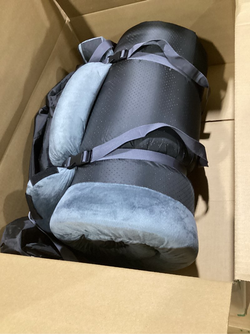 Condition photo showing As Is for (similar)cymula memory foam camping mattress pad, certipur-us sleeping mat, portable roll up mattress for adults, camping bed pads for sleepover, car bed with travel bag grey twin xl-80x38x3 in