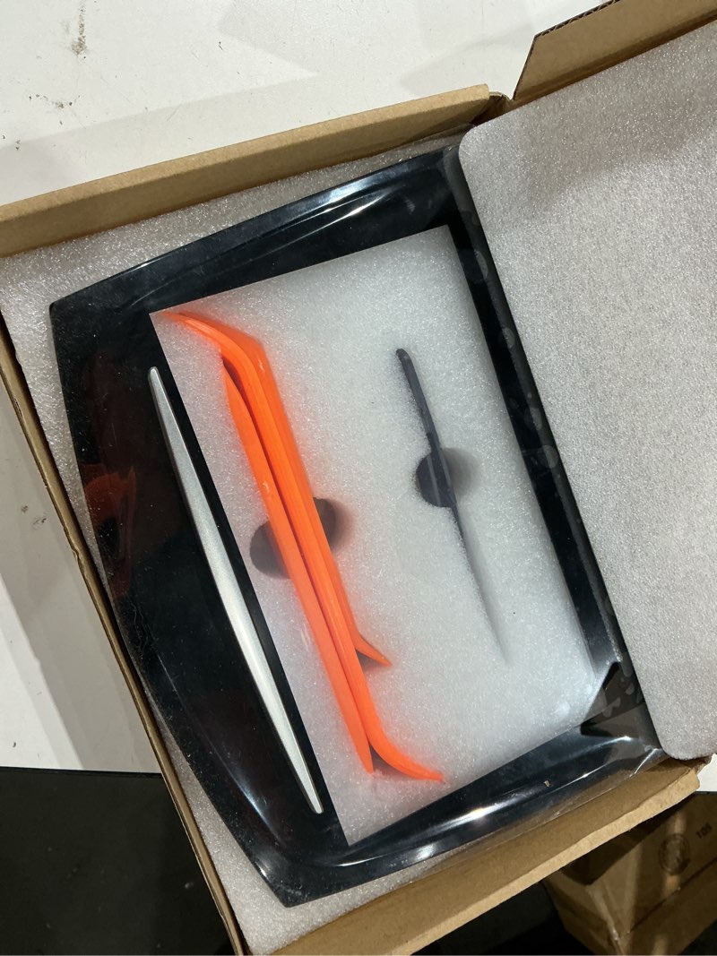 Condition photo showing Good Condition for ransoto cue touch screen display replacement compatible with 2013 2014 2015 2016 2017 cadillac ats escalade srx xts elr cts cts-v with trim removal tool replace 22980208 23388826