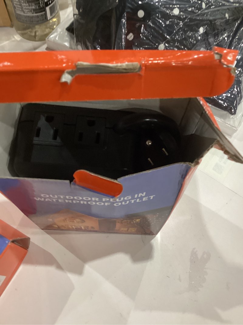 Condition photo showing Good Condition for TiFFCOFiO New Digital Outdoor Timer Waterproof, Dial Programmable Method, Outdoor Light Timer with 2FT Extension Cord, 2 Grounded Electrical Outlets for Lights, 6 Sets of Programs, 20A/2500W Digital, 1 PACK