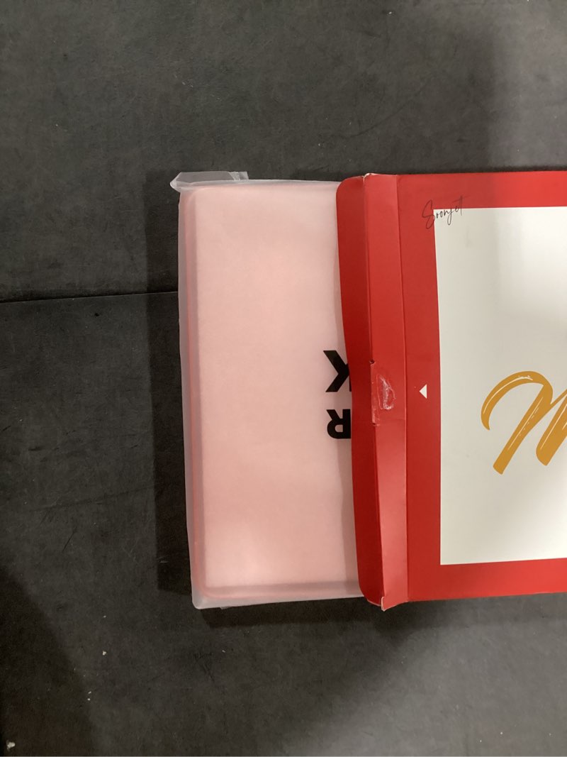 Condition photo showing Good Condition for matte case for macbook air 13/13.6-inch (m4/m3/m2, 2022–2026 models a3240 a3113 a2681), lightweight | scratch & fingerprint resistant | closes seamlessly | ideal for work, travel & study rose pink