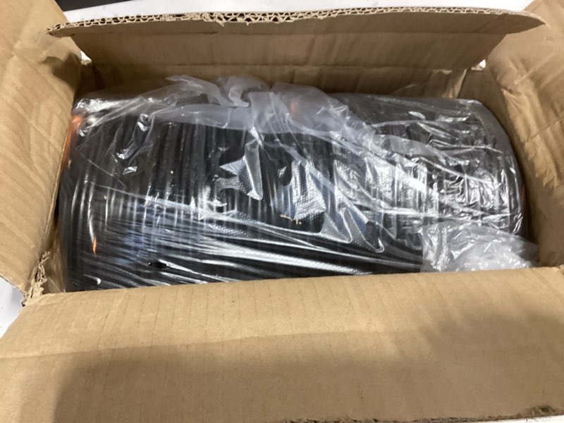 Condition photo showing New/Like New for rubber-cal 01-191-6 "air ventilator orange" ventilation duct hose - 6"id x 25' length hose (fully stretched) 6" id x 25ft 1