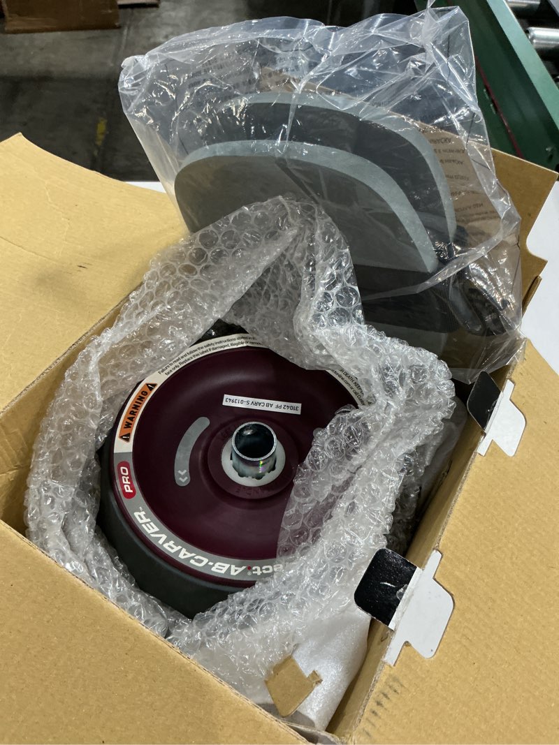 Condition photo showing As Is for ab wheel roller for men & women, automatic rebound exercise abdominal ultra-wide wheels fitness for gym & home, core work-out strength-training equipment with knee pad