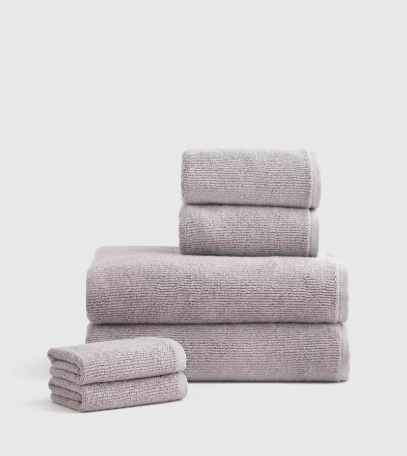 turkish ribbed quick dry bath towel bundle