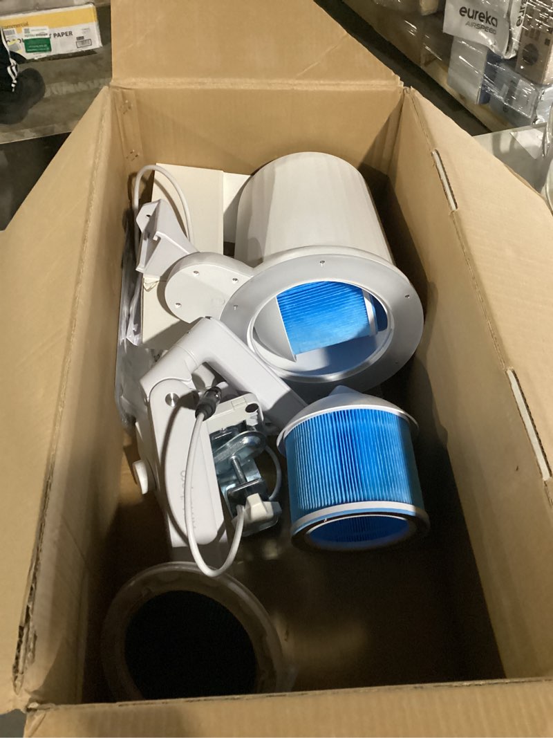 Condition photo showing Good Condition for professional pedicure nail dust collector, 80w manicure vacuum cleaner nails tech acrylic dust extractor with dimmable lamp table mounted for nail salon powerful fan suction (2pcs reusable filters)