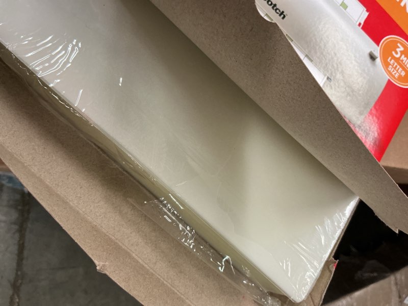 Condition photo showing Good Condition for scotch® thermal laminating pouches, 3 mil size, pack of 200