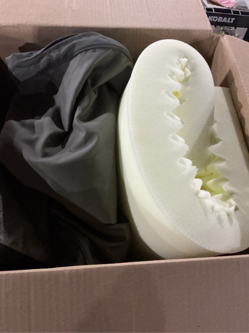 Condition photo showing Good Condition for (Similar to) SINWEEK 2 Inch Egg Crate Memory Foam Mattress Topper Twin Size, Soft Mattress Pad for Back Pain Relief, Bed Topper, CertiPUR-US Certified Twin 2 Inch