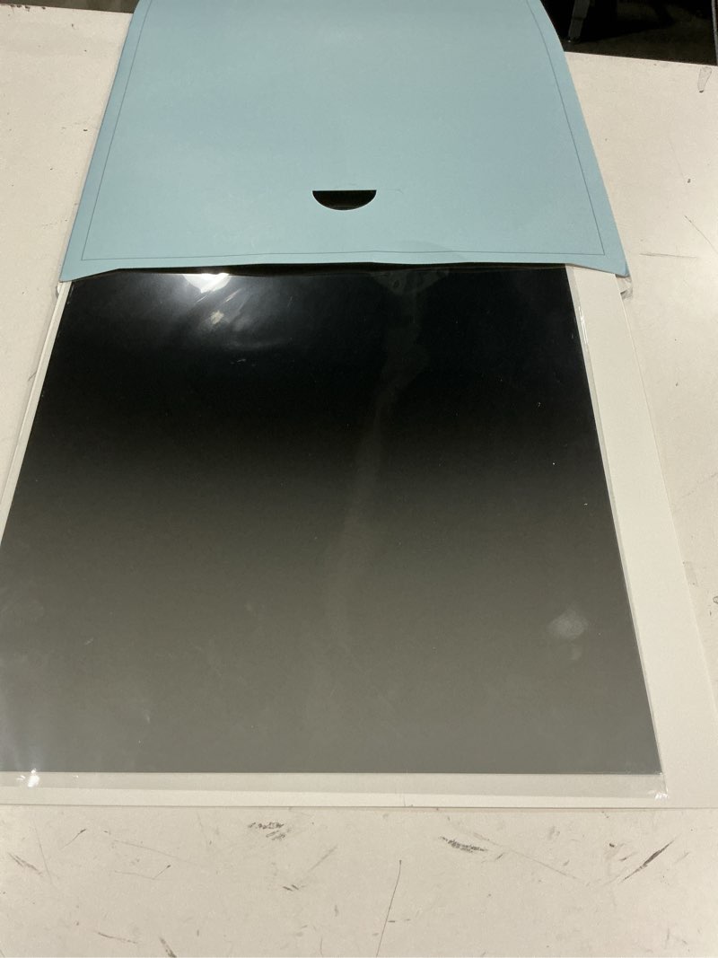 Condition photo showing Good Condition for mamol 27 inch computer privacy screen for 16:9 aspect ratio widescreen monitor - removable anti glare blue light filter, computer privacy shield 27'' privacy screen (16:9)