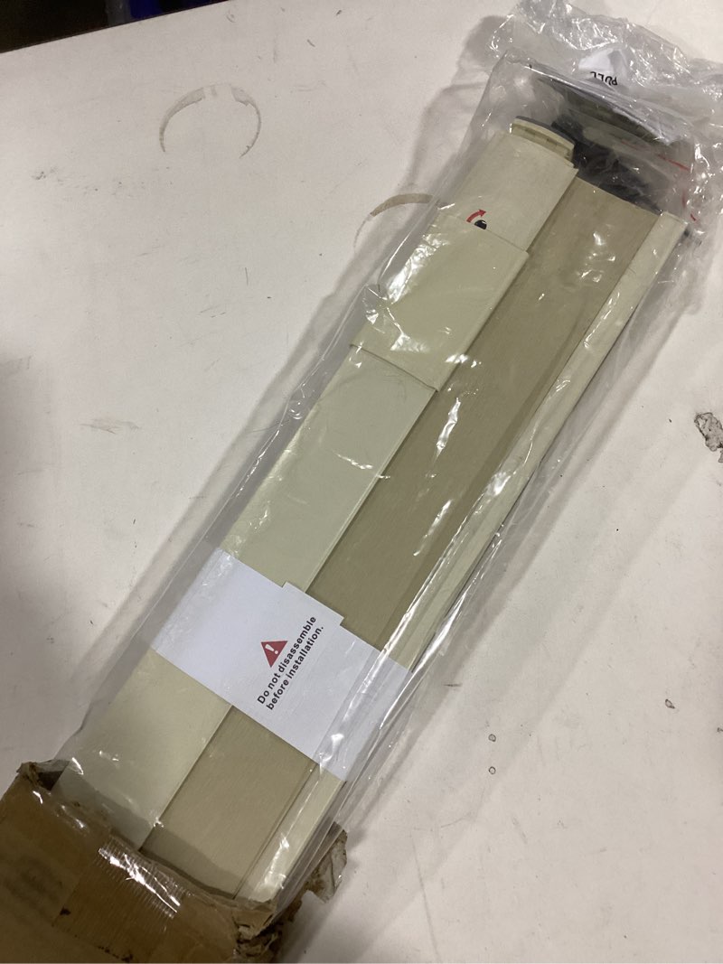 Condition photo showing Good Condition for No Drill Cellular Shades for Indoor Windows, Thermal Insulating & Noise Reducing Honeycomb Blinds, Free Stop Cordless Blackout Shades, Beige, 45" W x 64" H 45"W x 64"H Beige(blackout)