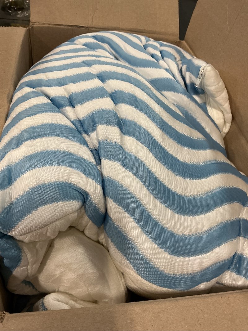 Condition photo showing As Is for SLEEPDIARY Pillows Queen Size Set of 2 – Adjustable Shredded Memory Foam Cooling Bed Pillows, Custom Loft for Side, Back, and Stomach Sleepers, Shape-Retaining Support & Washable Cover Queen (U.S. Standard) 2