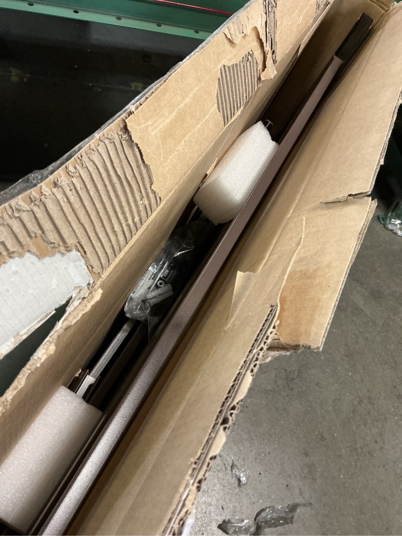 Condition photo showing Good Condition for Ingenuity Decorative Extra Wide Baby Gate & Dog Gate, 44"-72" Wide, 36" Tall, Hardware or Pressure Mounted, Install in Hallways, Bottom of Stairs, or Large Openings - Bronze