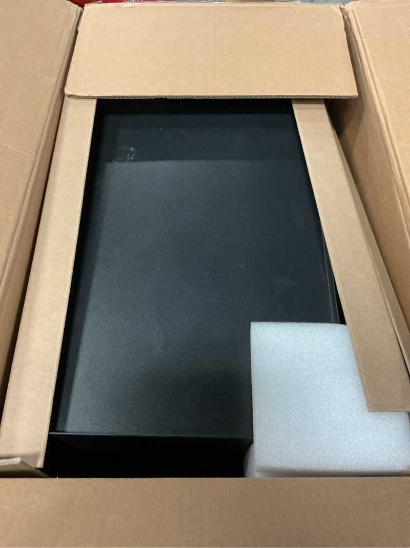 Condition photo showing As Is for Garvee 5-Drawer Rolling Tool Cabinet, Portable Tool Storage Cart with Locking Mechanism, Parking Brake, Multifunctional Tool Chest for Garage, Warehouse, Workshop, Black