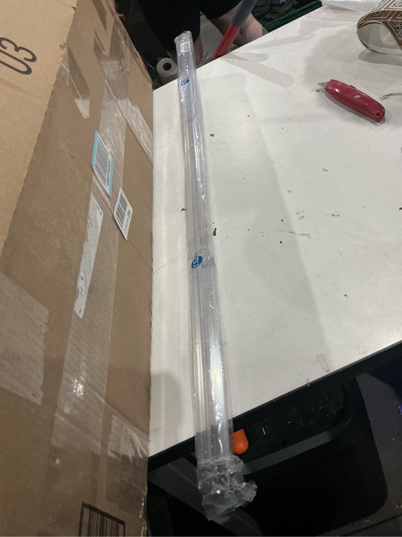 Condition photo showing As Is for 2-pack butecare frameless shower door bottom seal for glass doors – stop shower leaks and create a water barrier (1/4” x 39”) bottom sweep -1/4''