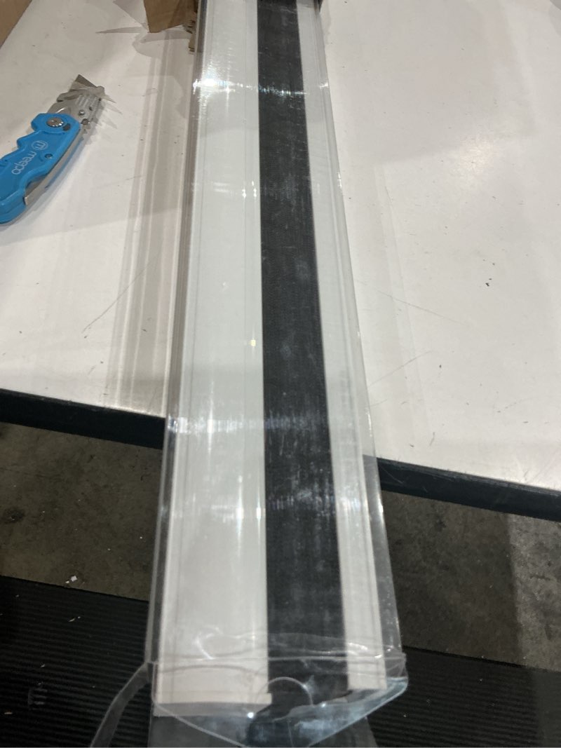 Condition photo showing Good Condition for changshade cordless cellular shades, blackout room darkening black out honeycomb blinds for indoor windows bedroom, pull down pleated accordion blind easy install, shade size 38" wx72 h, black blackout black 38" w x 72" h