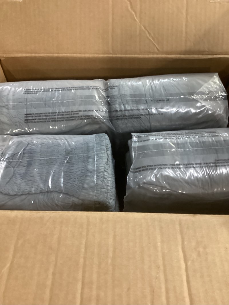 Condition photo showing New/Like New for Depend Fresh Protection Adult Diapers, Incontinence Underwear for Men, Disposable, Maximum, Large, Grey, 72 Count (2 Packs of 36), Packaging May Vary Large 72