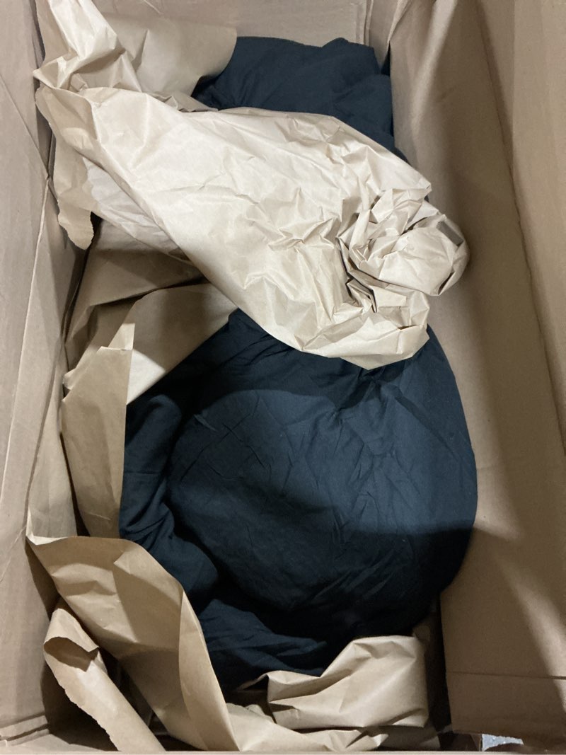 Condition photo showing As Is for Bedsure Tufted Boho Comforter Set California King - Black Boho Bed Set, GentleSoft™ 3 Pieces Farmhouse Shabby Chic Embroidery Bedding, Gifts for Woman, Soft Jacquard Comforter for All Seasons California King 20 - Black - Elegant