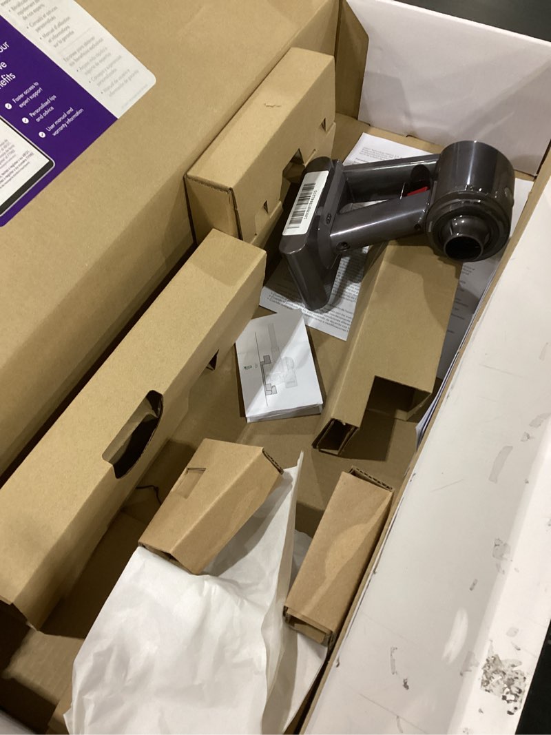Condition photo showing As Is for Dyson V8 Cordless Vacuum, Cleans Hard Floors and Carpets, Detangles, Converts to Handheld, 115AW, 2 Power Modes, Up to 40 Minutes¹