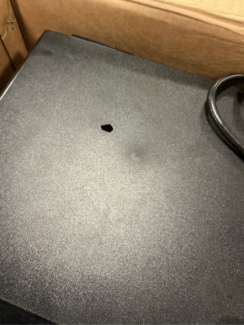 Condition photo showing As Is for Brio Bottom Loading Water Cooler Dispenser for 5 Gallon Bottles - 3 Temperatures with Hot, Room & Cold Spouts, Child Safety Lock, LED Display with Empty Bottle Alert, Stainless Steel