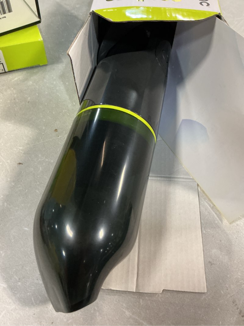 Condition photo showing Good Condition for ionvac handvac handheld cordless vacuum, pet-friendly multi-surface lightweight vacuum cleaner with usb charging, model #7441, green