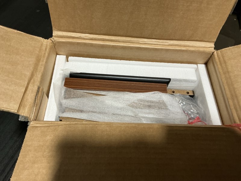 Condition photo showing New/Like New for Smuxee Farmhouse Bathroom Cabinet Wall Mounted, Black Medicine Cabinet with Adjustable Shelf, Bathroom Cabinet for Living Room, Laundry Room Big Black