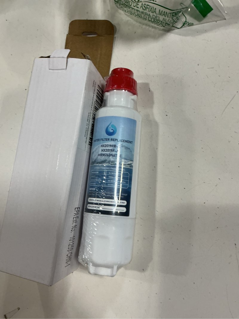 Condition photo showing New/Like New for hx2019f-a hx2019fr-a water filter replacement, compatible with hisense hrm260n6tse, hrfd560sw, hrcd585bw, hrfd634bw, hrcd650bw, hrcd586tbwb and mora mrm260n6tse