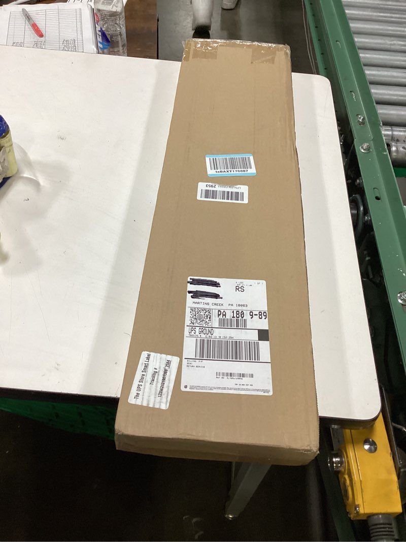 Condition photo showing New/Like New for 30x6 modern ac vent cover – decorative air vent register grille, linear slot diffuser, adjustable airflow, quiet operation, hvac vent cover for ceiling, wall & floor, white aluminum alloy 30x6 white