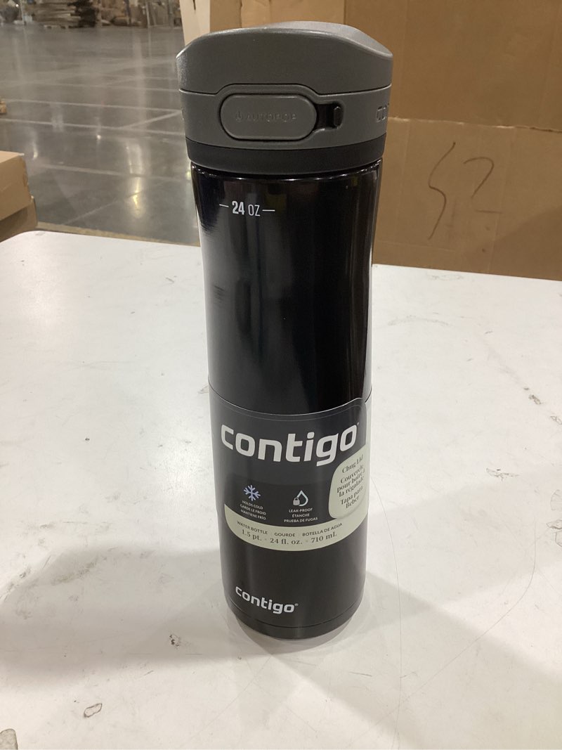 Condition photo showing Good Condition for contigo jackson chill 2.0 stainless steel water bottle with autopop lid, 24oz. jackson chill 2.0 24oz (pack of 1) licorice