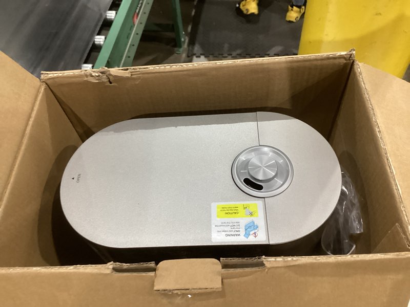 Condition photo showing As Is for DREO 6L Humidifiers for Bedroom, Smart Warm & Cool Mist for Large Room, 60Hr Quiet Runtime for Baby, Plant, Humidity Sensor, Indicator Light, 12H Timer, Google/Alexa, HM713S Silver