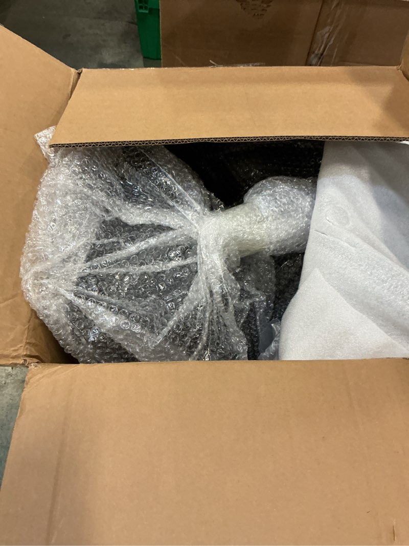 Condition photo showing New/Like New for Saddle Stool Chair with Back Support Footrest, Heavy-Duty(350LBS), Hydraulic Rolling Swivel Adjustable Stool Chair for Salon Spa Beauty Massage Dental Clinic Home Office Use(Black)