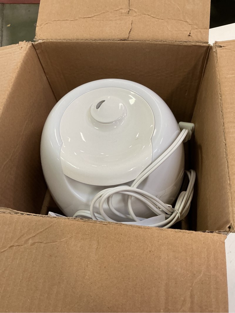 Condition photo showing As Is for Vicks 3-in-1 SleepyTime Humidifier, No. 1 Brand Recommended by Pediatricians*. Cool Mist Humidifier with Night-Light, and Essential Oil Diffuser for Baby and Kids rooms. Visible Cool Mist, White.