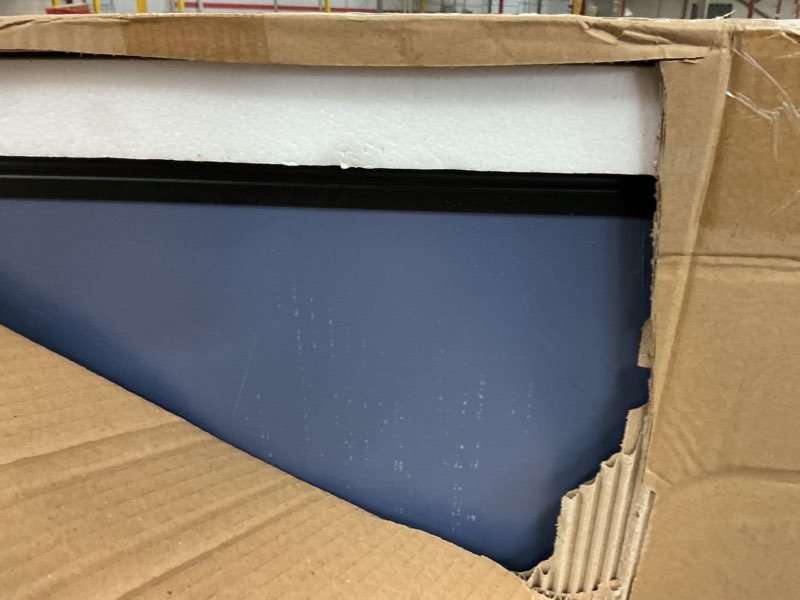 Condition photo showing Good Condition for INNOVART Extra Large Cork Bulletin Board 96"X48" with 40 Push Pins, Corkboard with Black Aluminum Fr