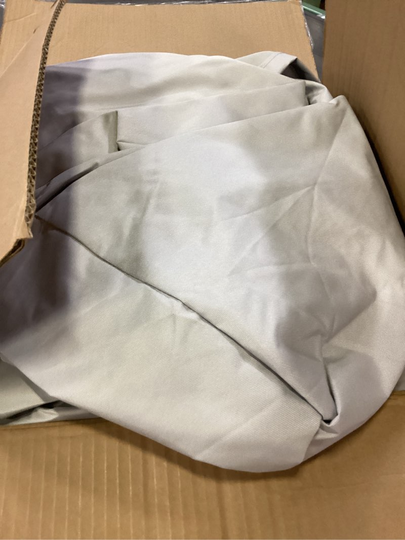 Condition photo showing Good Condition for rvmasking upgraded 1200d t-top boat cover 100% waterproof heavy duty tear-resistant polyester with motor cover for center console boat with t top roof, 22'-24' long beam width up to 116", gray length:22'-24', beam width up to 116" gray